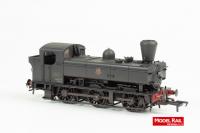 KMR-308 Rapido Class 16XX Steam Locomotive number 1661 in BR Black with early emblem and Busby chimney - weathered finish